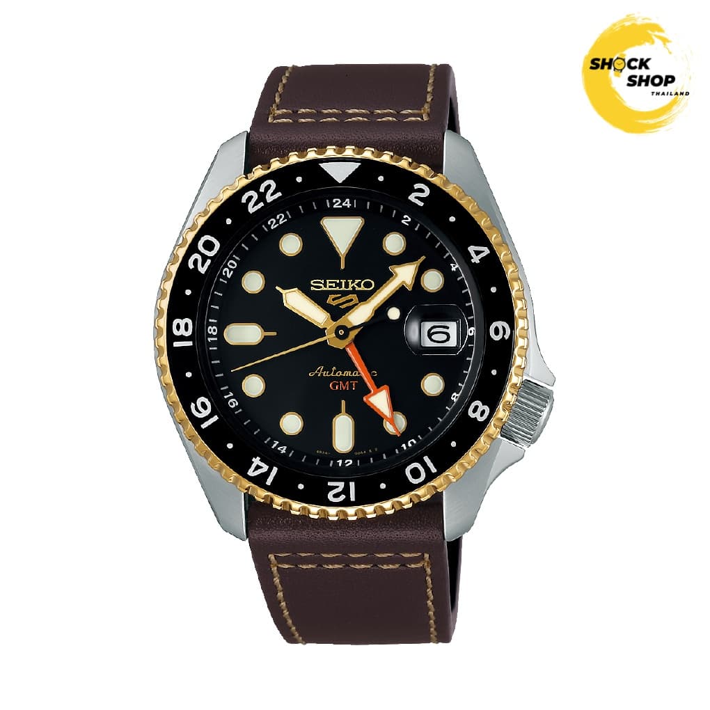 Seiko Seiko 5 Sports Automatic GMT Men's SSK036K 42.5mm มือสอง