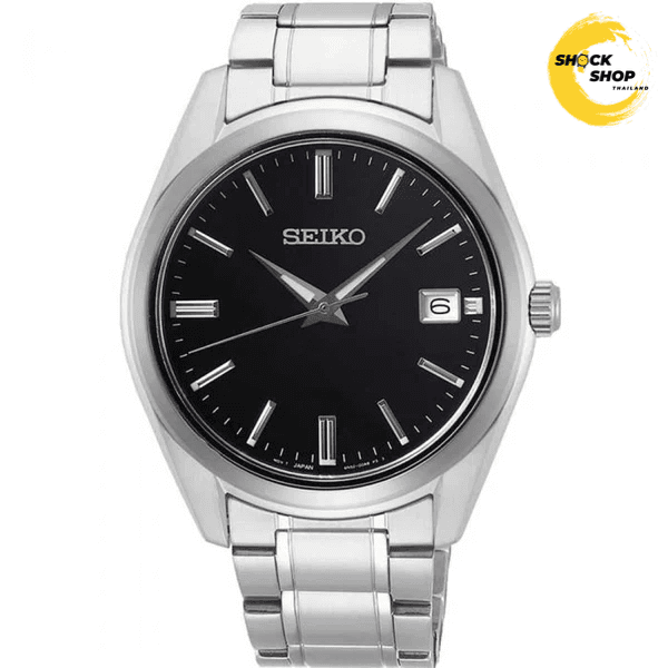 Seiko Seiko Quartz Titanium Men's SUR375P 40mm Black มือสอง