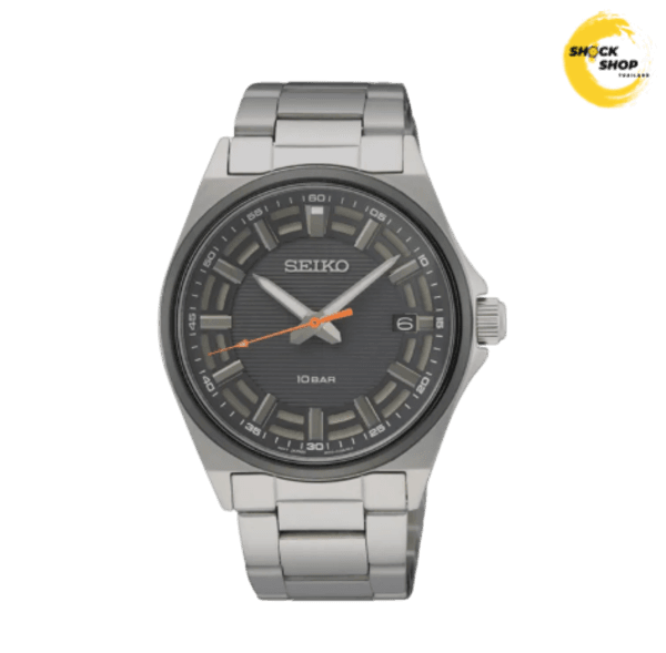 Seiko Seiko Quartz Men's SUR507P 40mm Gray มือสอง