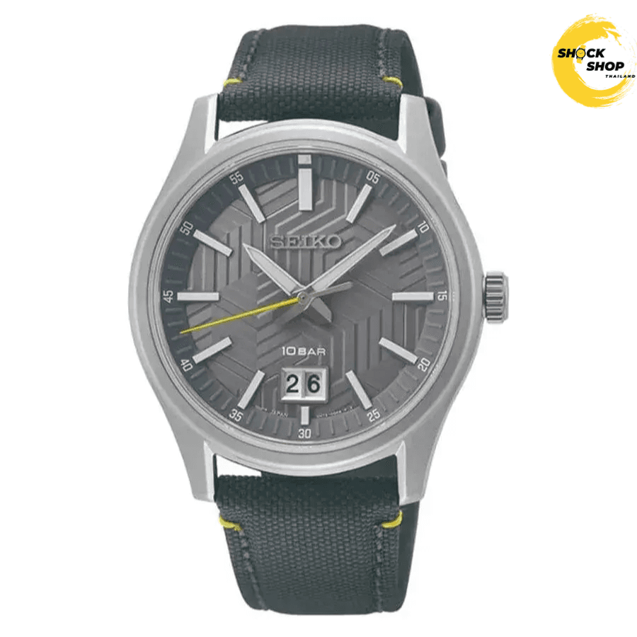 Seiko Seiko Quartz Men's SUR543P 39.5mm Gray มือสอง