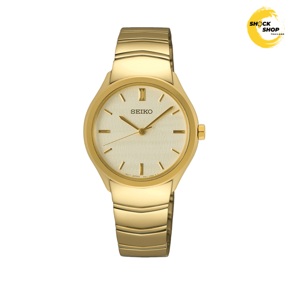 Seiko Seiko Quartz Women's SUR552P 30mm Gold มือสอง