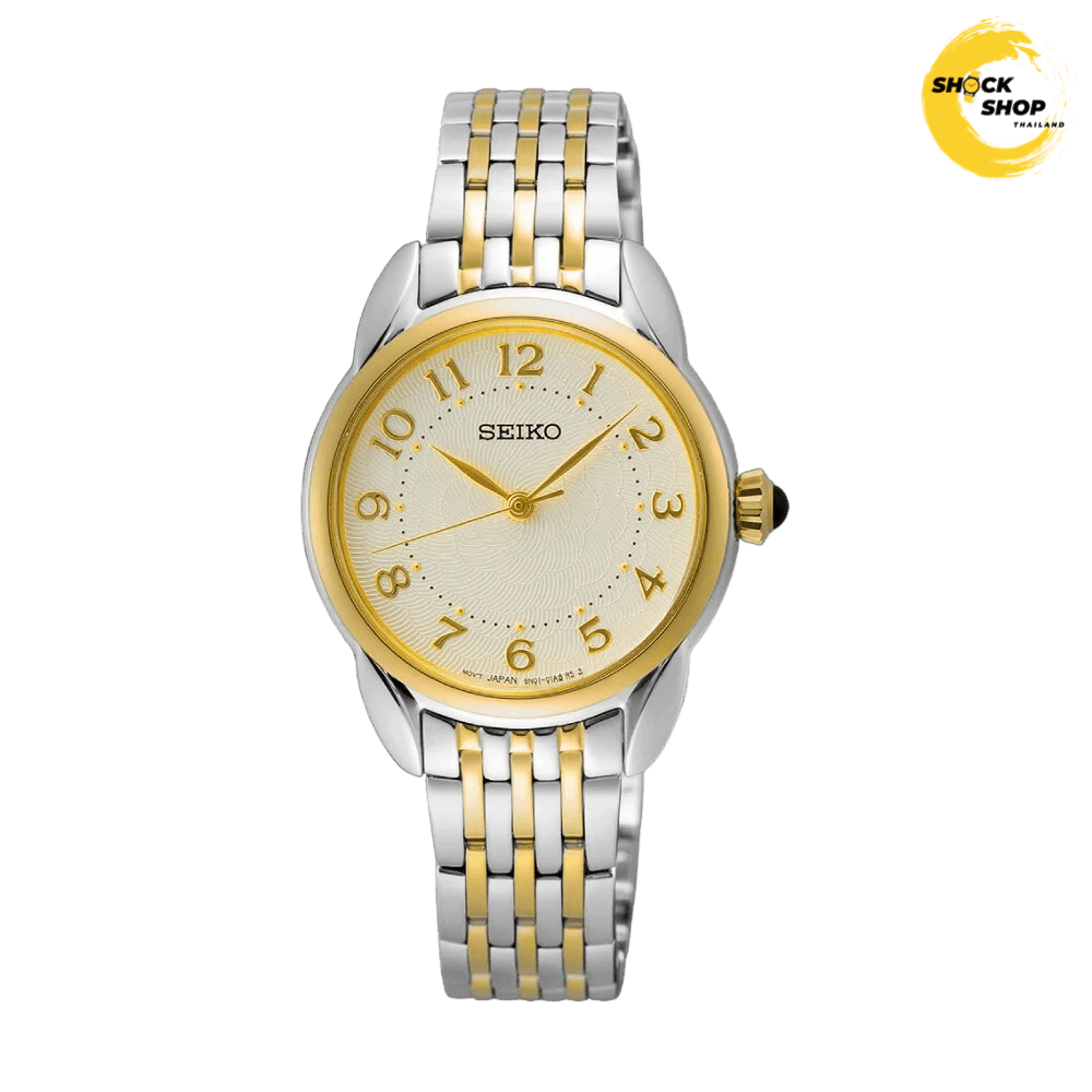 Seiko Seiko Quartz Women's SUR562P 28.7mm Silver/Gold มือสอง
