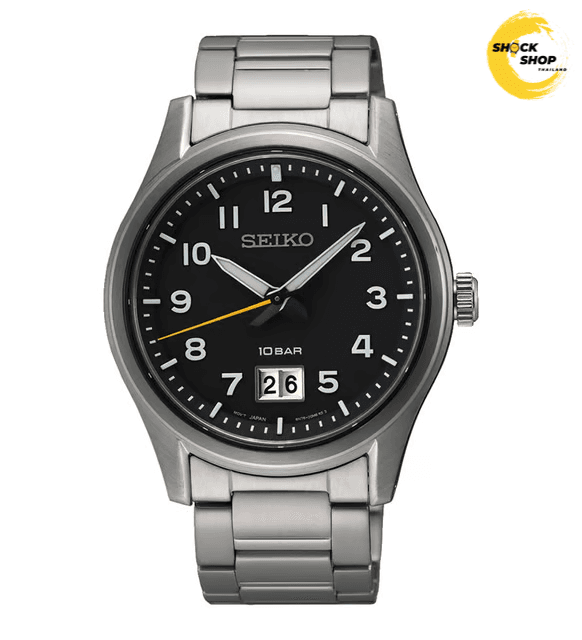 Seiko Seiko Quartz Sapphire Men's SUR569P 39.5mm Black มือสอง