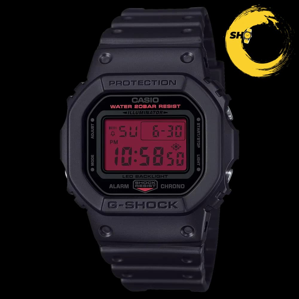 G-SHOCK DW-5600BBR-1 มือสอง