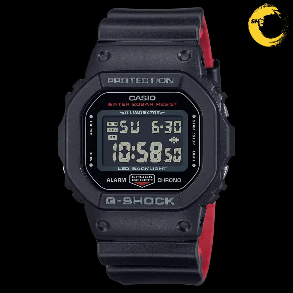 G-SHOCK DW-5600UHR-1 มือสอง