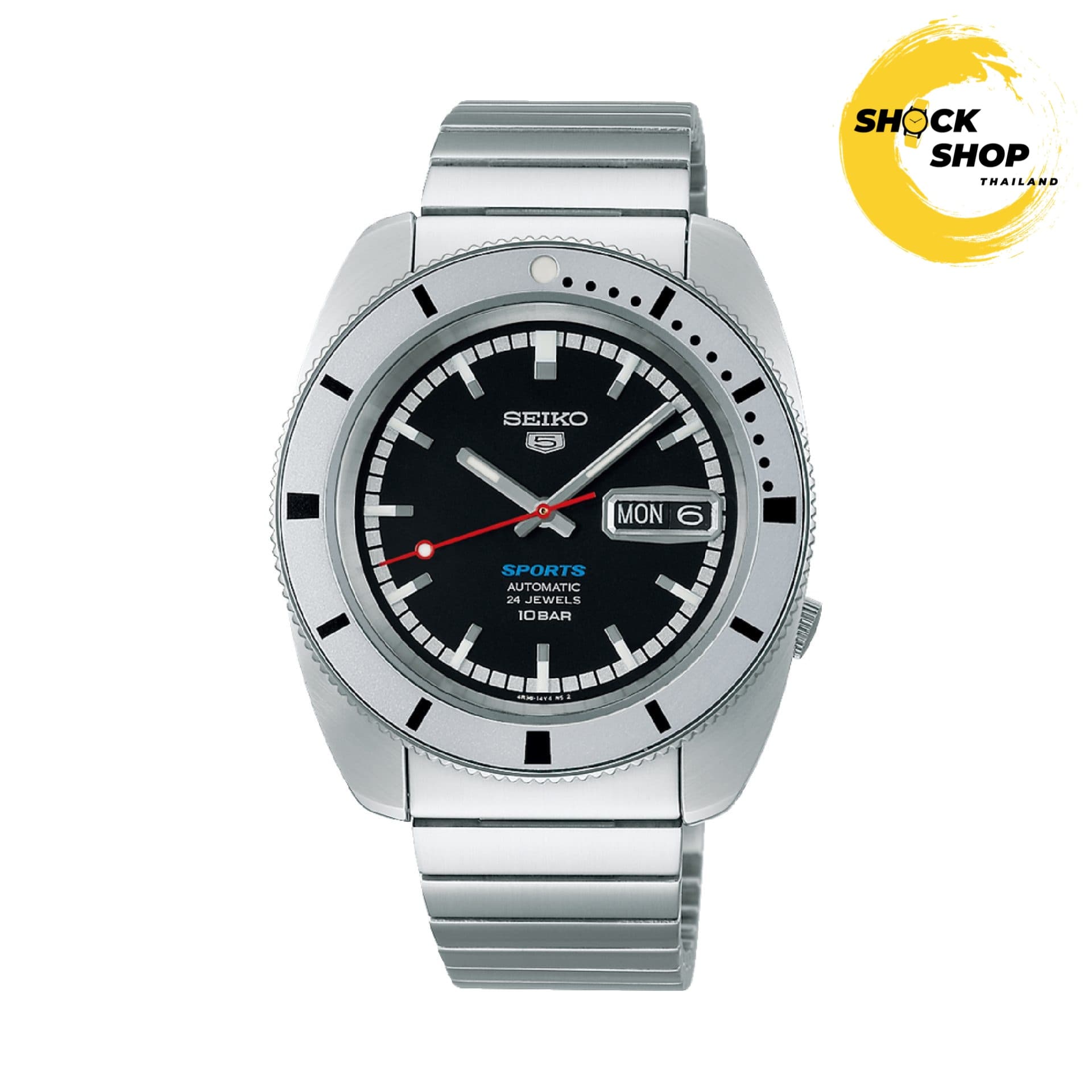 Seiko 5 Sports 'Ash Blue' 1968 Limited Edition SRPL05K มือสอง